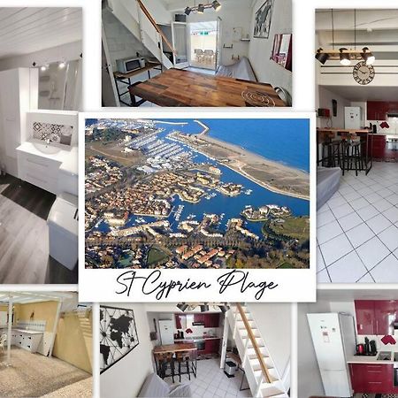 Joli T2 Avec Clim, 4/6 Personnes,500M De La Plage. Saint-Cyprien  Exteriér fotografie